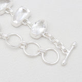 925 Sterling Silver Crystal Bracelets
