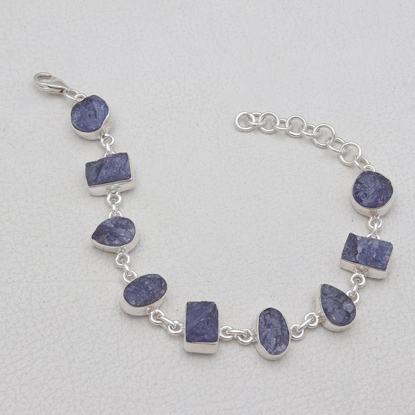 925 Sterling Silver Tanzanite Bracelets