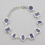 925 Sterling Silver Tanzanite Bracelets