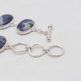 925 Sterling Silver Sodalite Bracelets