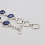 925 Sterling Silver Sodalite Bracelets