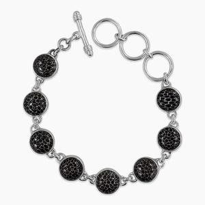 Fossil Coral Silver Bracelets