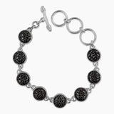 Fossil Coral Silver Bracelets