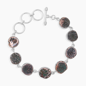 925 Sterling Silver Coin Bracelets