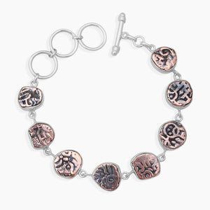 925 Sterling Silver Coin Bracelets