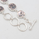 925 Sterling Silver Coin Bracelets