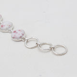 925 Sterling Silver Pink Thulite Bracelets