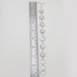 925 Sterling Silver Pink Thulite Bracelets