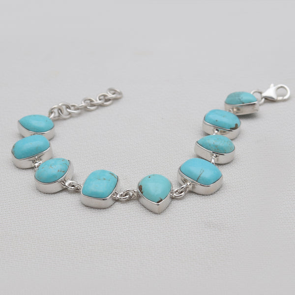 925 Silver Arizona Turquoise Bracelets
