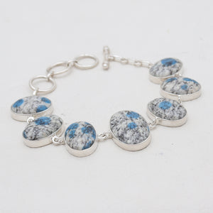 925 Sterling Silver K2 Jasper Bracelets