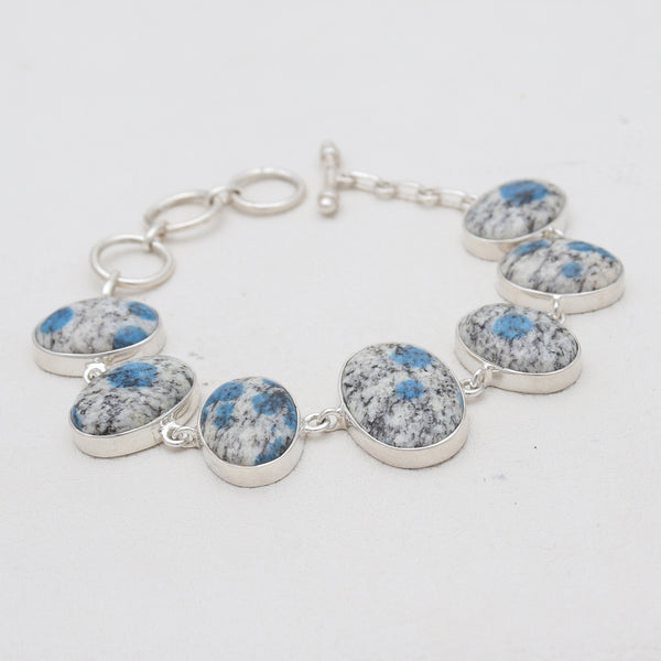 925 Sterling Silver K2 Jasper Bracelets