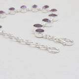 Amethyst Silver Bracelets