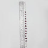 925 Sterling Silver Ruby Bracelets