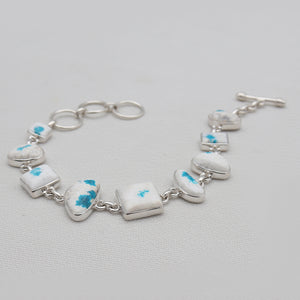 925 Sterling Silver Cavansite Bracelets