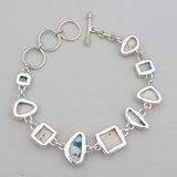 925 Sterling Silver Cavansite Bracelets