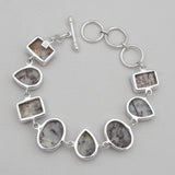 925 Sterling Silver Astrophyllite Bracelets