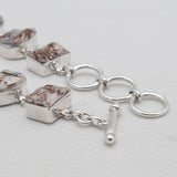 925 Sterling Silver Astrophyllite Bracelets