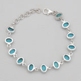 Mexican Turquoise Silver Bracelets