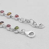 925 Sterling Silver Tourmaline Bracelets