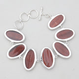 925 Sterling Silver Tiger Eye Bracelets