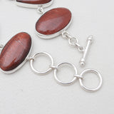 925 Sterling Silver Tiger Eye Bracelets