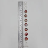Crazy Lace Agate Silver Bracelets
