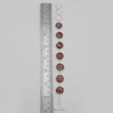 Crazy Lace Agate Silver Bracelets