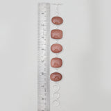 925 Sterling Silver Red Sunstone Bracelets