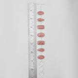 925 Sterling Silver Red Sunstone Bracelets