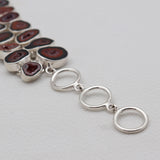 Coconut Druzy Silver Bracelets