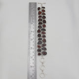 Coconut Druzy Silver Bracelets
