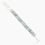 925 Sterling Silver Aquamarine Bracelets