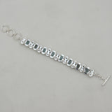 925 Sterling Silver Aquamarine Bracelets