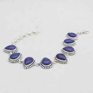 925 Sterling Silver Lapis Lazuli Bracelets