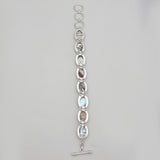 925 Sterling Silver Abalone Shell Bracelets