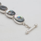 925 Sterling Silver Abalone Shell Bracelets