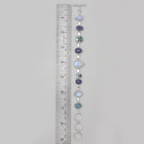Rainbow Moonstone Silver Bracelets