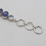 925 Sterling Silver Tanzanite Bracelets