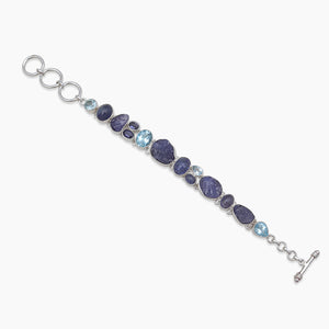 925 Sterling Silver Tanzanite Bracelets