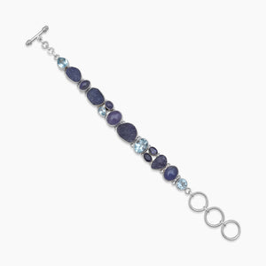 925 Sterling Silver Tanzanite Bracelets