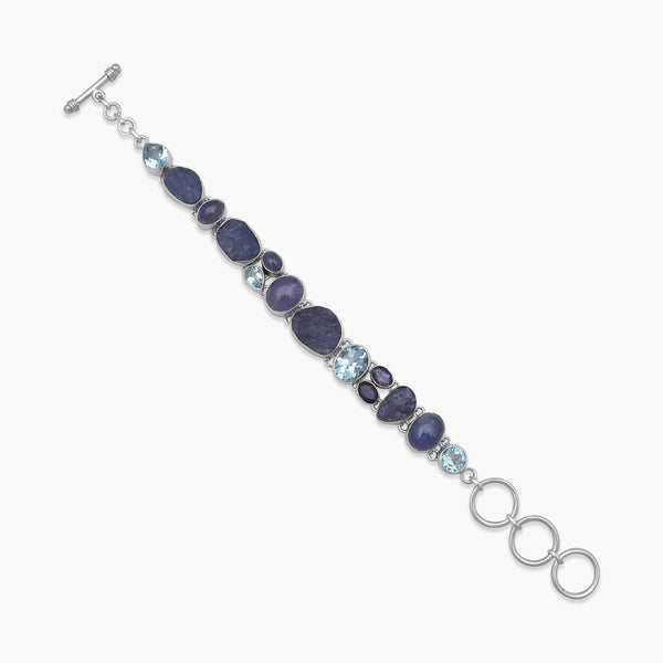 925 Sterling Silver Tanzanite Bracelets