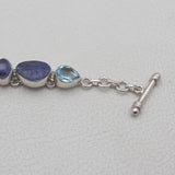925 Sterling Silver Tanzanite Bracelets
