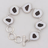 Ammolite Silver Bracelets