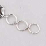 Ammolite Silver Bracelets