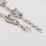 Ethiopian Opal Silver Designer Bracelets