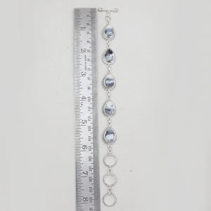 925 Sterling Silver Dendritic Opal Bracelets