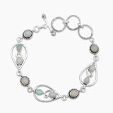 Ethiopian Opal Silver Bracelets