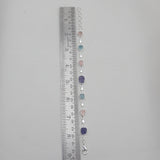 Tanzanite & Rose Quartz Silver Bracelets