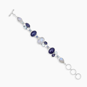 925 Sterling Silver Multistone Designer Bracelets