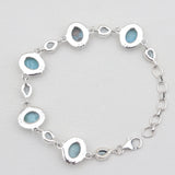 Larimar Silver Bracelets